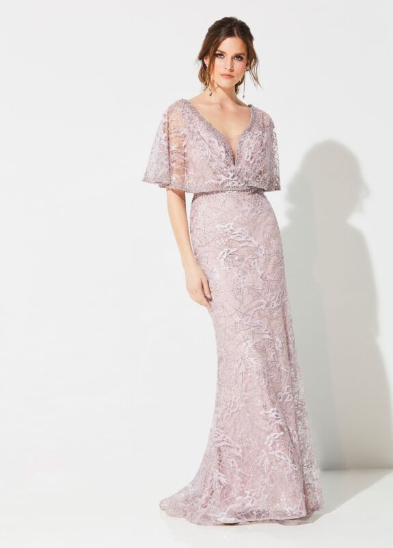 Ivonne D Exclusively for Mon Cheri 219D72 Fitted Mother of the Bride Dress