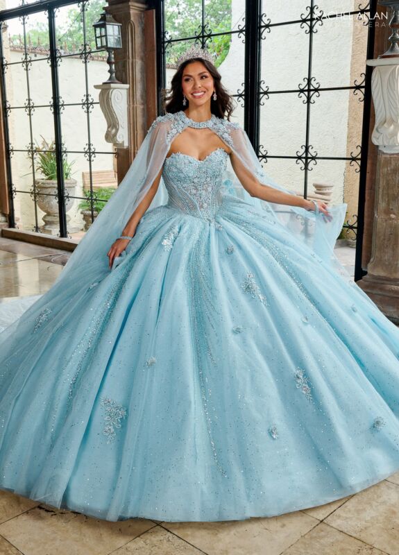 Rachel Allan RQ1162 Basque Waist Sweetheart Neck Quinceanera Gown