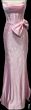 Ava Presley 47198 Side Slit Beaded Front Bow Dress