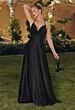 Amoris by LaDivine T714 Full Skirt Cowl Neckline Bridesmaid Dress