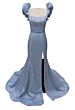 Ava Presley 42319 Ruffle Sleeve Front Bow Dress