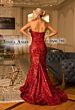 Jessica Angel 789 Strapless Sweetheart Floral Dress