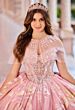 Princesa by Ariana Vara PR30156 Beaded Corset Bodice Quince Dress
