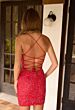 Primavera Couture 4605 Fitted Scoop Neck Beaded Dress
