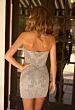 Primavera Couture 4608 Fitted Strapless Plunging Neck Dress