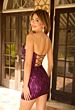 Primavera Couture 4610 Front Keyhole Fitted Black Dress