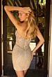 Primavera Couture 4613 Beaded Bodice Strapless Fitted Dress