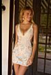 Primavera Couture 4621 V-Neck Beaded Black Fitted Dress