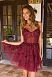 Primavera Couture 4656 Beaded Strapless A-Line Dress