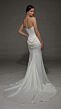 Alyce Paris 7170 Strapless Fitted Draped Satin Wedding Dress