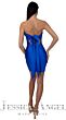 Jessica Angel JA2696 Tie Back Ruched Strapless Dress