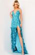 Jovani 08340 Turquoise Dress