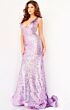 Jovani 23079 Illusion Sides Sequin Dress