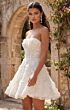 Jovani JB49687 Straight Neckline Embellished Dress