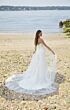 Mori Lee 15041 Parker Removable Bow And Tulle Train Wedding Dress