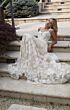 Mori Lee 2610 Preciosa Narrow Plunging Neck A-Line Wedding Gown