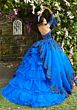 Mori Lee 89255 Bell Sleeve Quince Dress