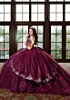 Mori Lee 89480 Sheer Bodice Off-The-Shoulder Vestido XV Quince Años Gown