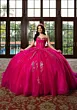 Mori Lee 89481 Sweetheart Neck Draped Sleeve Sweet 16 Gown
