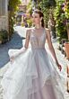 Alyce Paris 61107 Layered Skirt Illusion Bodice Dress