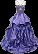 Ava Presley 40054 Beaded Bodice Flounce Skirt Strappy Dress