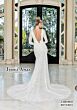 Jessica Angel 10037 Plunging Back Long Sleeve Wedding Dress