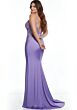 Jovani 42221 Embroidered Corset Spaghetti Straps Dress