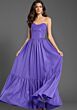 Jovani 47883 Corset Bodice Strapless Boho Dress