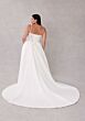 Mori Lee 3453 Sunset Basque Waist Bow Strap Plus Size Wedding Dress