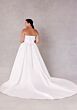 Mori Lee 3458 Sophira Pleated Skirt Draped Bust Plus Size Bridal Dress