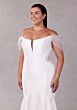 Mori Lee 3461 Sona Illusion Side Back Button Plus Size Wedding Gown