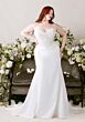 Mori Lee 1020000 Tesoro Removable Sleeve Plus Size Wedding Dress