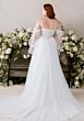 Mori Lee 1020000 Tesoro Removable Sleeve Plus Size Wedding Dress