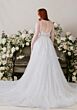 Mori Lee 1020001 Sognare Spaghetti Strap A-Line Plus Size Wedding Gown