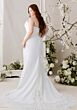 Mori Lee 1020002 Mariposa Cutaway Train Plus Size Wedding Dress
