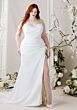 Mori Lee 1020002 Mariposa Cutaway Train Plus Size Wedding Dress