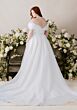 Mori Lee 1020004 Canna High Slit Draped Bodice Plus Size Wedding Gown