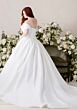 Mori Lee 1020006 Kalina Pleated Skirt Mikado Plus Size Bridal Dress