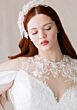 Mori Lee 1020007 Wren Sweetheart Neck Plus Size Bridal Dress