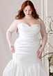 Mori Lee 1020008 Wynn Mermaid Pick-Up Skirt Plus Size Bridal Dress