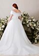 Mori Lee 1020010 Alora Beaded Waist Strapless Plus Size Bridal Gown