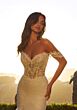 Mori Lee 4467 Rowena Lace Bodice Mermaid Bridal Gown