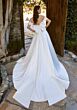 Mori Lee 4468 Rhoda Peek-A-Boo Sweetheart Neck Back Bow Wedding Gown