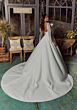 Mori Lee 4473 Reba Detachable Strap Cowl Neck Bridal Dress