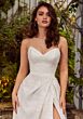 Mori Lee 4476 Rihanna High Slit Off-The-Shoulder Bridal Gown