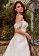 Mori Lee 4476 Rihanna High Slit Off-The-Shoulder Bridal Gown