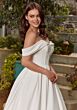 Mori Lee 4477 Remi Corset Bodice Pleated Skirt Bridal Gown