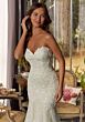 Mori Lee 4479 Riva Removable Sleeve Mermaid Bridal Gown