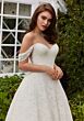Mori Lee 4481 River Sweetheart Neck A-Line Lace Wedding Dress