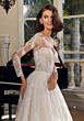 Mori Lee 1361 Tallulah Sheer Sleeve Sweetheart Neck Wedding Dress